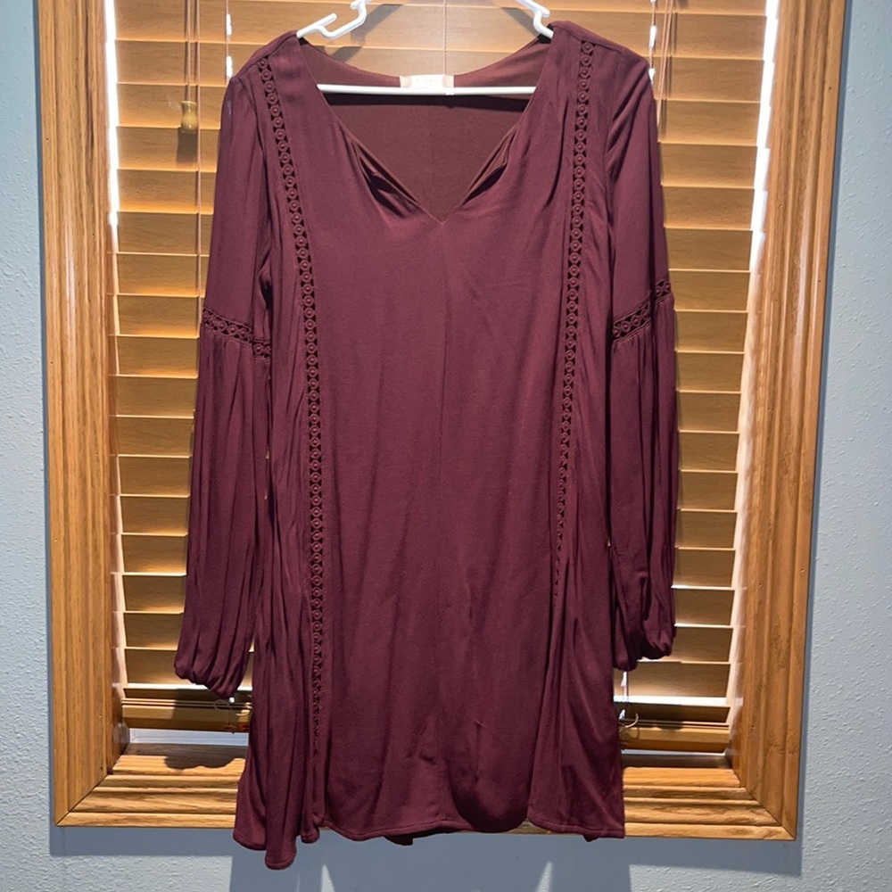 Altar’d State Maroon Dress